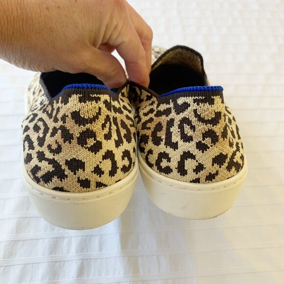 Rothy’s The Original Slip On Sneaker • Leopard Print • Women’s 9 - Picture 7 of 9